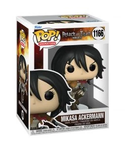 Mikasa Ackerman #1166 Attack On Titan S3 Funko POP! Animation [PRE-ORDER FOR ESTIMATED Q3 2022* DELIVERY]
