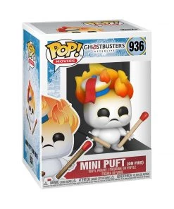 In Stock Funko Mini Puft On Fire #936 Ghostbusters: Afterlife Funko POP! Movies
