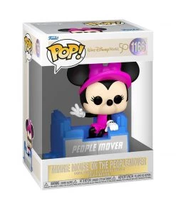 Minnie Mouse On The Peoplemover #1166 Walt Disney World 50th Anniversary Funko POP! Disney [PRE-ORDER FOR ESTIMATED* Q2 2022 DELIVERY]