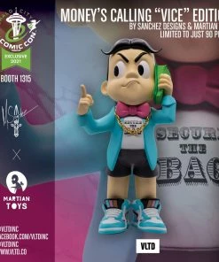 Money's Calling "Vice" Edition By Sanchez Designs X Martian Toys - A VLTD ECCC 2021 Exclusive - LE90 In-Stock Items