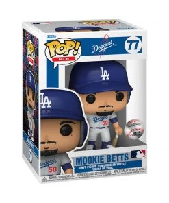 Mookie Betts (Alternate Jersey) #77 Los Angeles Dodgers Funko POP! MLB [PRE-ORDER FOR ESTIMATED* Q3 2022 DELIVERY]