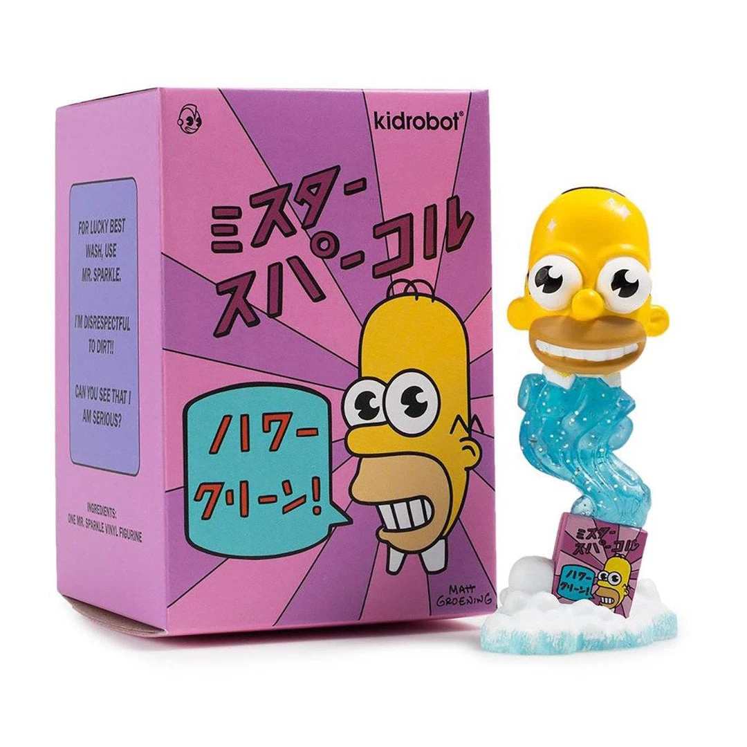 Mr. Sparkle 3" Mini Figure The Simpsons X Kidrobot 3 Mr. Sparkle 3" Mini Figure The Simpsons X Kidrobot