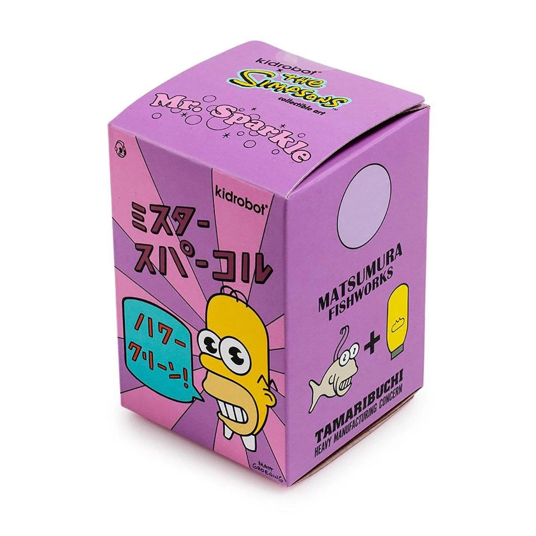 Mr. Sparkle 3" Mini Figure The Simpsons X Kidrobot 10 Mr. Sparkle 3" Mini Figure The Simpsons X Kidrobot