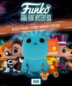 VLTD MYSTERY BOX: BFCM Grail Hunt [SHIPS 12/11] Prizes Include SDCC Flocked Sulley LE480, Count Chocula, Harvest Batman Funkoween LE3300, Syndrome, Diamond Orange Bird, DC Superheroes Wonder Woman, Penguin, & Many More!