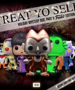VLTD MYSTERY BOX: "Treat Yo Self" End Of 2020 Mystery Box: Part II - Funko POP Edition! Prizes Can Include Metallic Count Chocula, GID Loch Ness Monster, Frieza (Red Eyes), Two Face, Elvira Diamond Edition & More!
