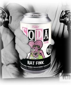 Neon Rat Fink With 1:6 Chance At A Metallic Chase! Funko Vinyl SODA