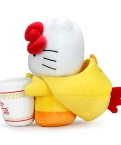 Designer Toys Nissin Cup Noodles X Hello Kitty Chicken Cup Medium Plush By Kidrobot