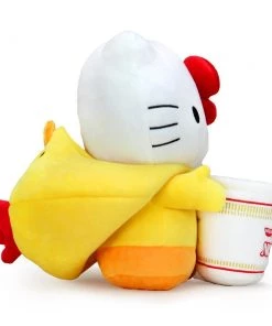 Designer Toys Nissin Cup Noodles X Hello Kitty Chicken Cup Medium Plush By Kidrobot