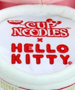 Nissin Cup Noodles X Hello Kitty Pork Cup Medium Plush By Kidrobot Designer Toys