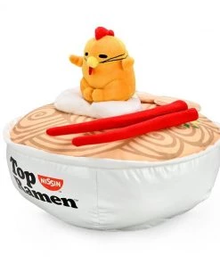 Nissin Top Ramen X Gudetama (Chicken Edition) 12-inch Interactive Bowl Plush By Kidrobot 17 Nissin Top Ramen X Gudetama (Chicken Edition) 12-inch Interactive Bowl Plush By Kidrobot
