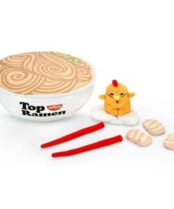 Nissin Top Ramen X Gudetama (Chicken Edition) 12-inch Interactive Bowl Plush By Kidrobot