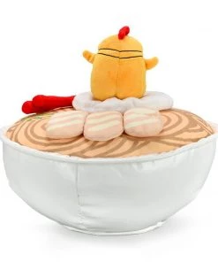 Nissin Top Ramen X Gudetama (Chicken Edition) 12-inch Interactive Bowl Plush By Kidrobot 15 Nissin Top Ramen X Gudetama (Chicken Edition) 12-inch Interactive Bowl Plush By Kidrobot