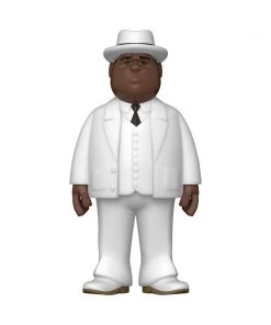 In Stock Funko Notorious BIG (White Suit) Funko Vinyl Gold 12-inch