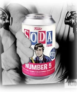 Number 5 With 1:6 Chance At A Bloody Chase! Umbrella Academy Funko Vinyl SODA [PRE-ORDER FOR ESTIMATED* Q2 2022 DELIVERY]