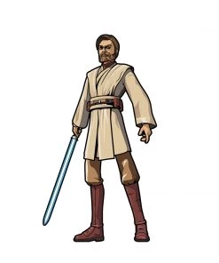 Obi-Wan Kenobi #517 Star Wars: The Clone Wars FiGPiN Classic