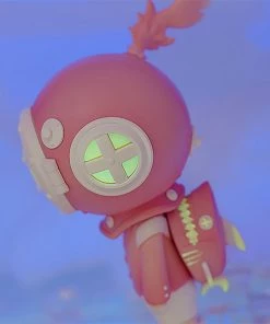 On The Way Series - Backpack Boy - Encounter (Pink & Blue) By Sank Toys