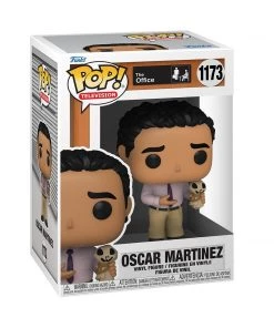 In Stock Funko Oscar Martinez With Scarecrow Doll #1173 The Office Funko POP! TV
