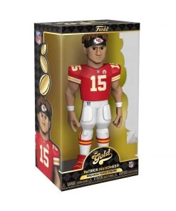 In Stock Funko Patrick Mahomes II with Chance At A Chase! Kansas City Chiefs Funko NFL Vinyl Gold 12-inch