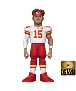 In Stock Funko Patrick Mahomes II with Chance At A Chase! Kansas City Chiefs Funko NFL Vinyl Gold 12-inch