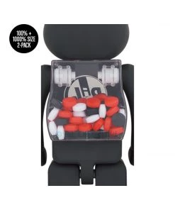 PIL BE@RBRICK 100% & 1000% 2-Pack By Medicom Toy [PRE-ORDER EXPECTED FALL 2021*]