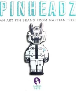 Martian Toys In-Stock Items Pinheadz - AnaTEQ WHT By Quiccs