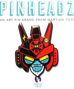 Martian Toys In-Stock Items Pinheadz - Bunka Design - Breakaway Masks - Red Face
