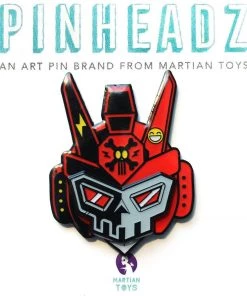 Martian Toys In-Stock Items Pinheadz - Bunka Design - Breakaway Masks - Red Face