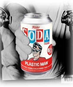 Plastic Man With 1:6 Chance At A Chase! DC Funko Vinyl SODA [PRE-ORDER FOR ESTIMATED* Q2 2022 DELIVERY]