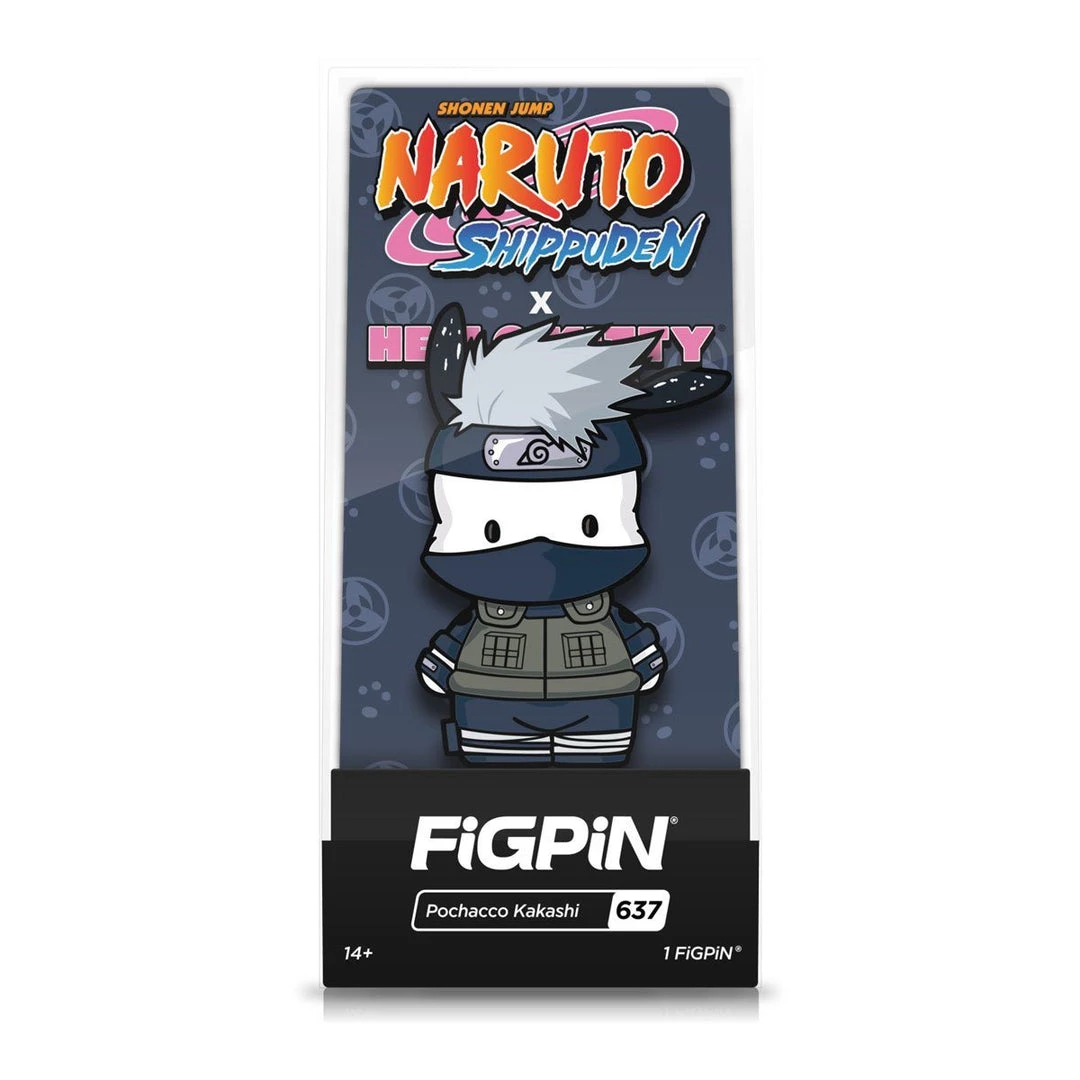 Pochacco Kakashi #637 Naruto Shippuden X Hello Kitty FiGPiN Classic 4 Pochacco Kakashi #637 Naruto Shippuden X Hello Kitty FiGPiN Classic