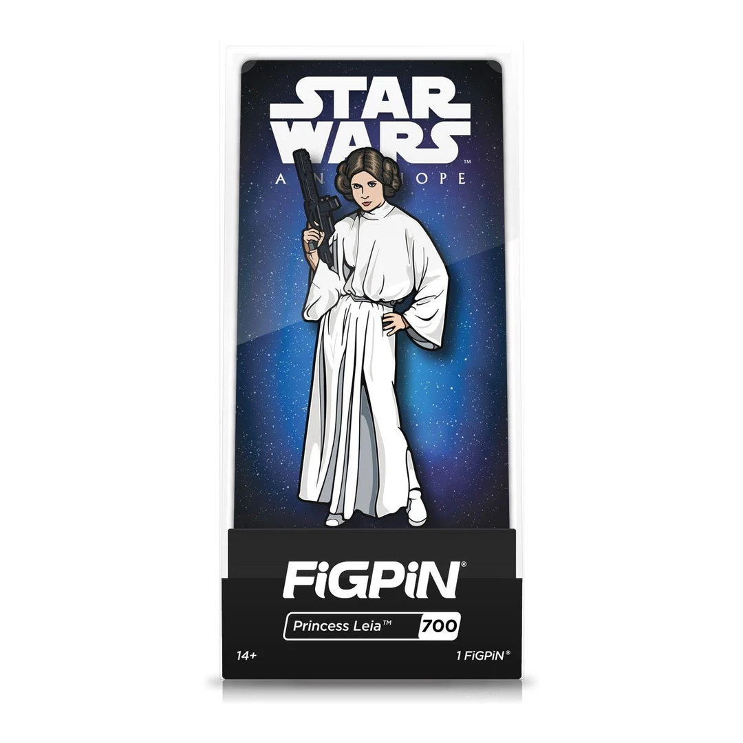 Princess Leia #700 Star Wars: A New Hope FiGPiN Classic 4 Princess Leia #700 Star Wars: A New Hope FiGPiN Classic