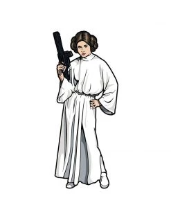 Princess Leia #700 Star Wars: A New Hope FiGPiN Classic 8 Princess Leia #700 Star Wars: A New Hope FiGPiN Classic
