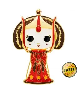 Queen Amidala #19 With 1:12 Chance At A Chase! Star Wars Funko POP! Pin