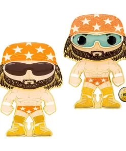 Randy "Macho Man" Savage #04 GUARANTEED CHASE BUNDLE WWE Funko POP! Pins [PRE-ORDER FOR ESTIMATED FALL 2021* DELIVERY]