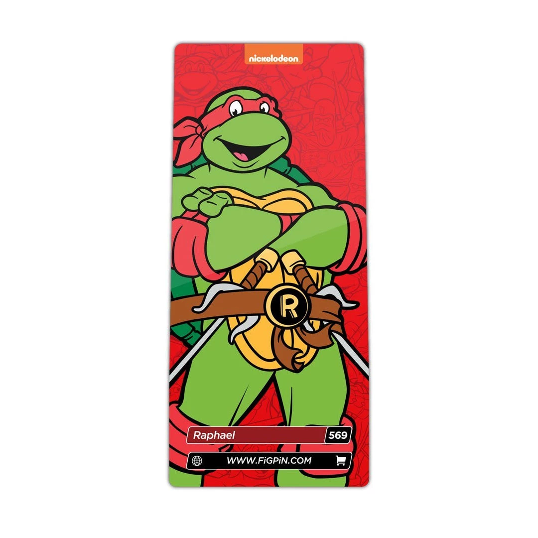 Raphael #569 Teenage Mutant Ninja Turtles FiGPiN Classic 5 Raphael #569 Teenage Mutant Ninja Turtles FiGPiN Classic