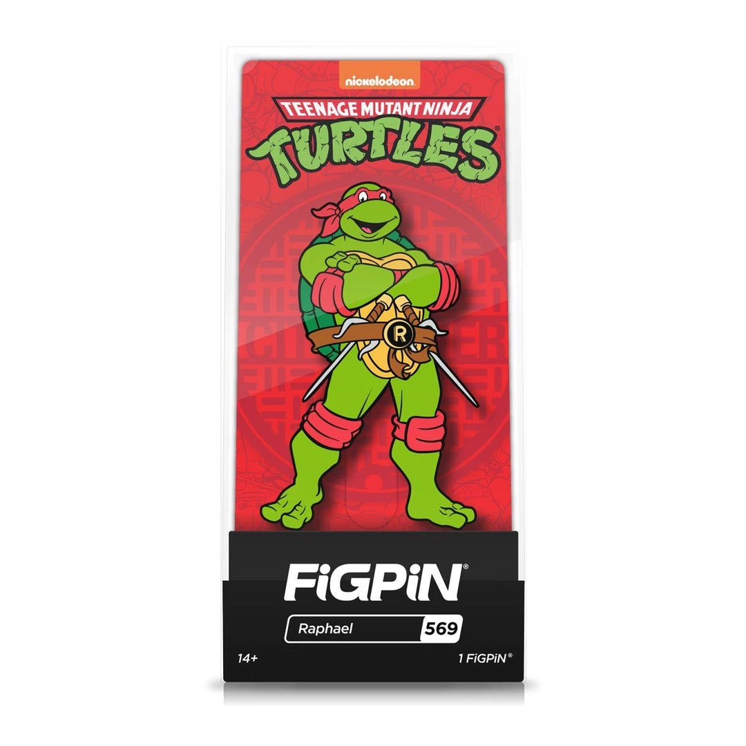 Raphael #569 Teenage Mutant Ninja Turtles FiGPiN Classic 4 Raphael #569 Teenage Mutant Ninja Turtles FiGPiN Classic