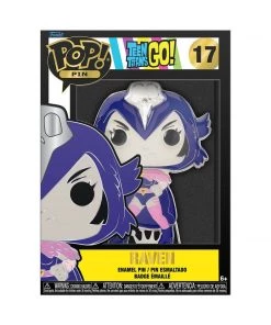 Raven #17 DC: Teen Titans Funko POP! Pin [PRE-ORDER FOR ESTIMATED* Q1 2022 DELIVERY]