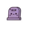 RIP Enamel Pin By 100% Soft Enamel Pins
