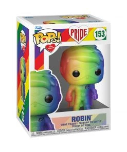 Robin (Rainbow Glitter) #153 DC Pride Funko POP! Heroes [PRE-ORDER FOR ESTIMATED Q3 2022* DELIVERY]