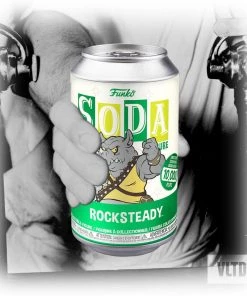 Rocksteady Teenage Mutant Ninja Turtles Funko Vinyl SODA 1:6 Chance At A Chase! LE10000