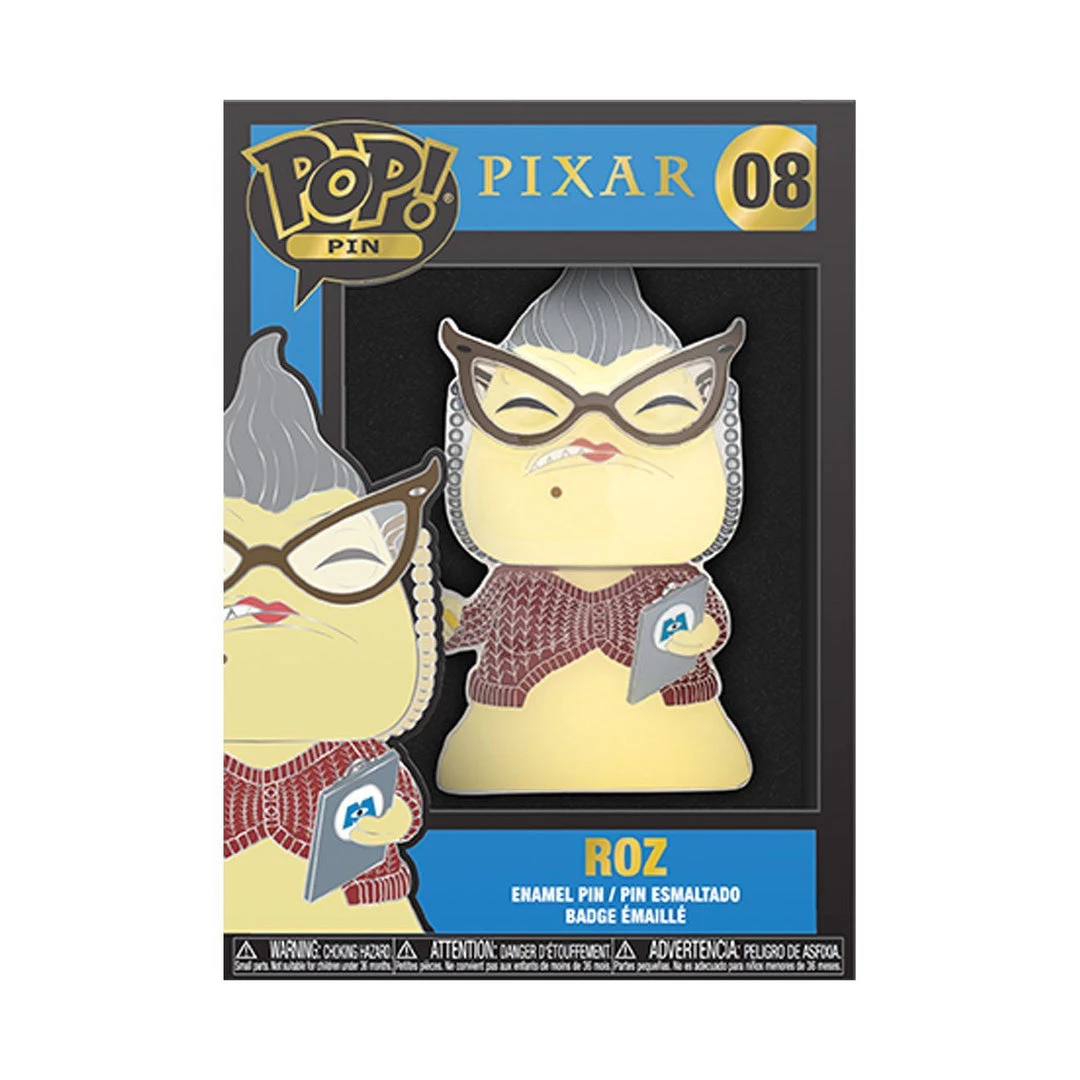 Roz #08 Monsters Inc. Funko POP! Pins In Stock Funko 4 Roz #08 Monsters Inc. Funko POP! Pins In Stock Funko
