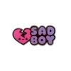 Enamel Pins Sad Boy Enamel Pin By 100% Soft