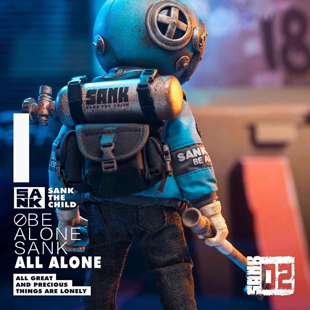 Sank - Action Figure - Blues By Sank Toys 8 Sank - Action Figure - Blues By Sank Toys