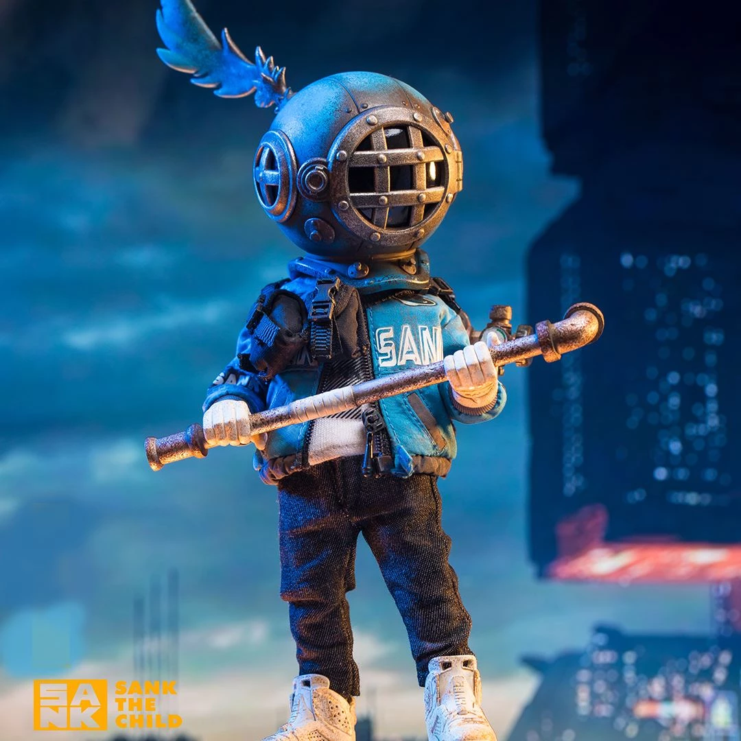 Sank - Action Figure - Blues By Sank Toys 5 Sank - Action Figure - Blues By Sank Toys