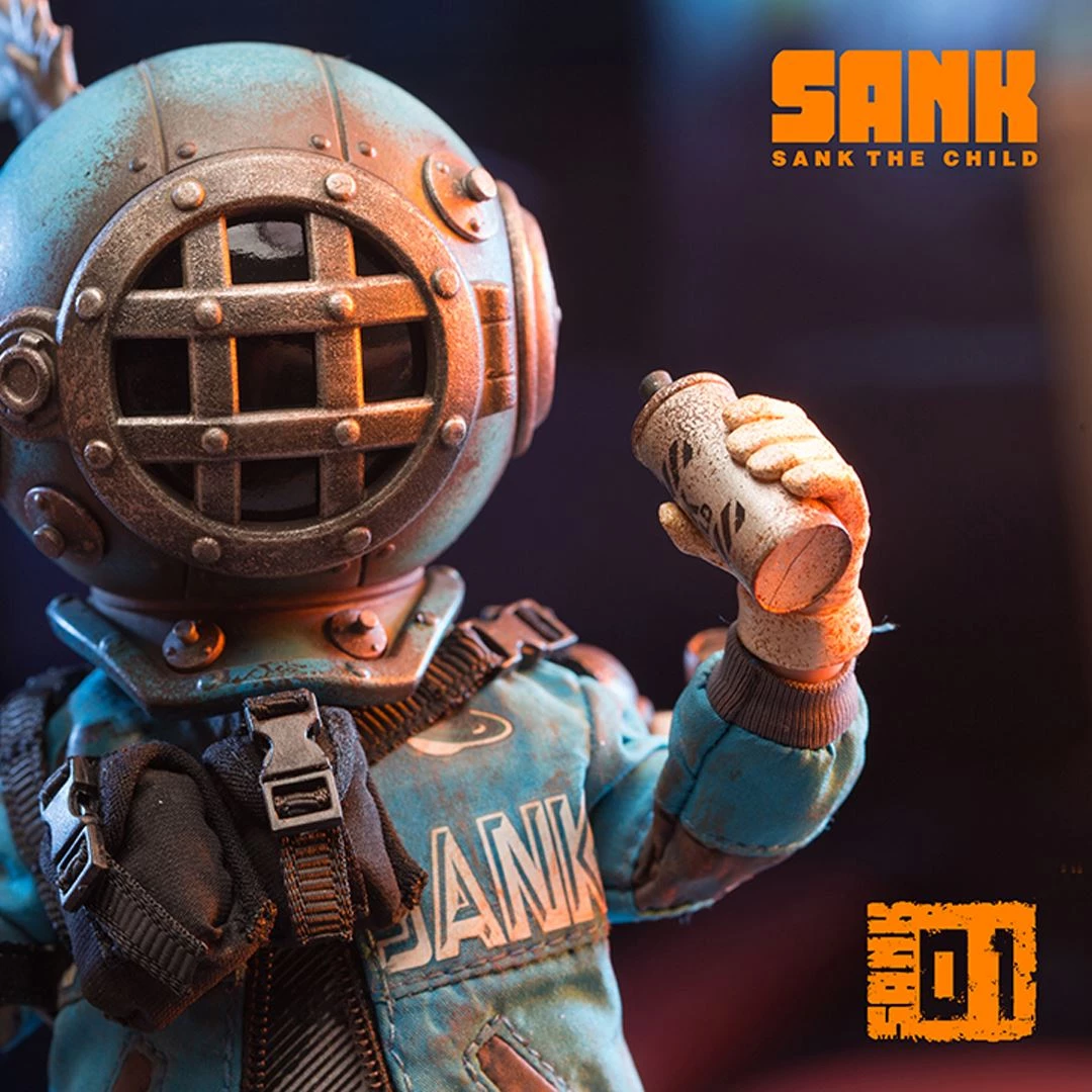 Sank - Action Figure - Blues By Sank Toys 12 Sank - Action Figure - Blues By Sank Toys