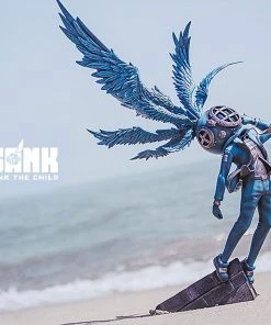 Sank Toys Sank The Child - Escape - Blues Resin & Polystone Statue