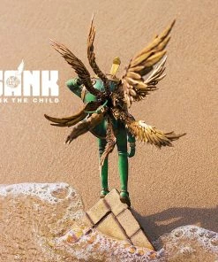 Sank Toys Sank The Child - Escape - Bronze Age Resin & Polystone Statue