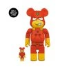 Simpsons Radioactive Man BE@RBRICK 100% & 400% 2-Pack By Medicom Toy [PRE-ORDER EXPECTED FALL 2021*]