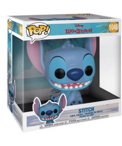 Smiling Seated Stitch #1046 Lilo & Stitch 10-inch JUMBO Funko POP! Disney In Stock Funko