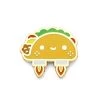 Space Taco Enamel Pin By 100% Soft Enamel Pins