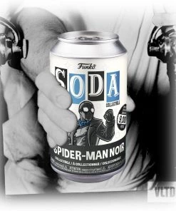 Spider-Man Noir With 1:6 Chance At A Chase! Marvel Funko Vinyl SODA [PRE-ORDER FOR ESTIMATED Q3 2022* DELIVERY]